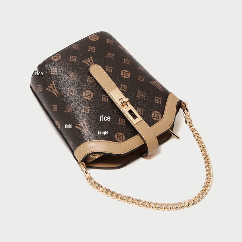 CROCODILE Women's Vintage Monogram Shoulder & Crossbody Bag