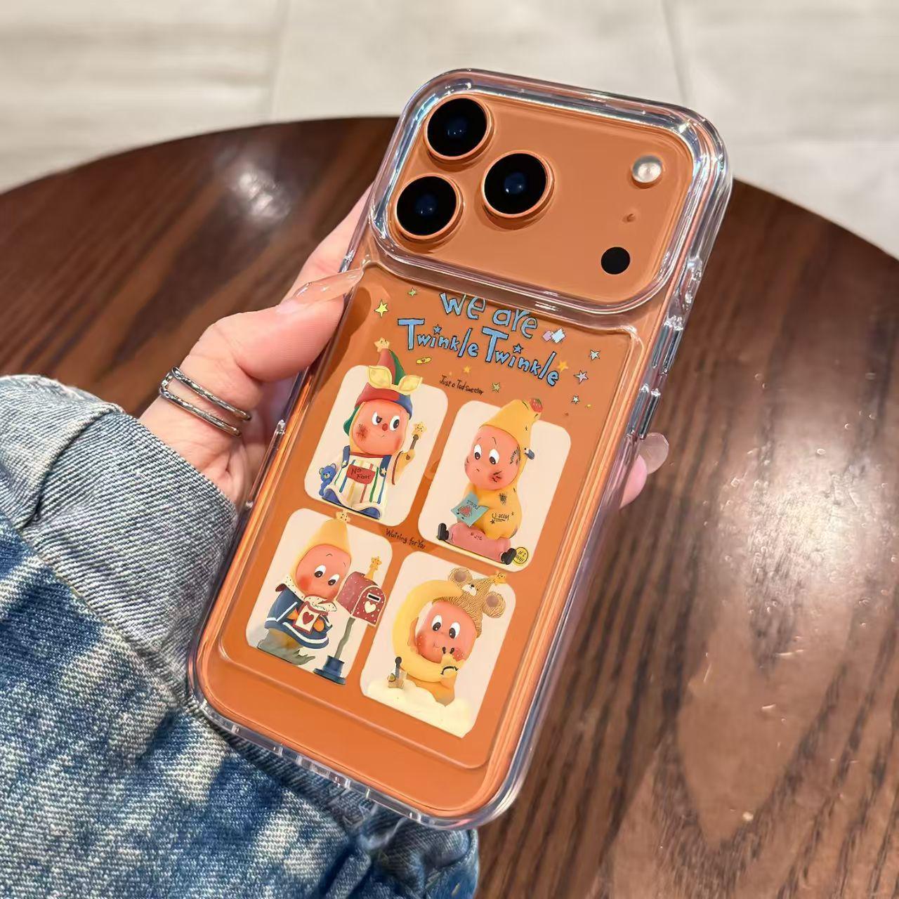 

Мультяшный чехол для телефона «Звездный человек»: Полное покрытие, защита от падений для моделей Apple Pro Max 17/16/15/14/13 и X/12/11. iPhone 17 Pro Max