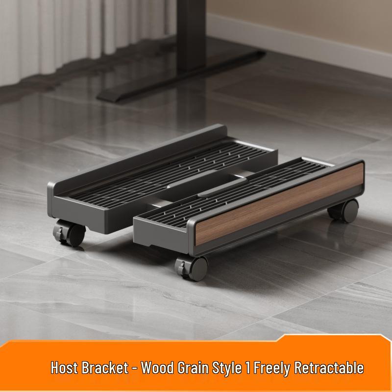 Removable Desktop Computer Chassis Bracket with Adjustable Height for Home or Office Use