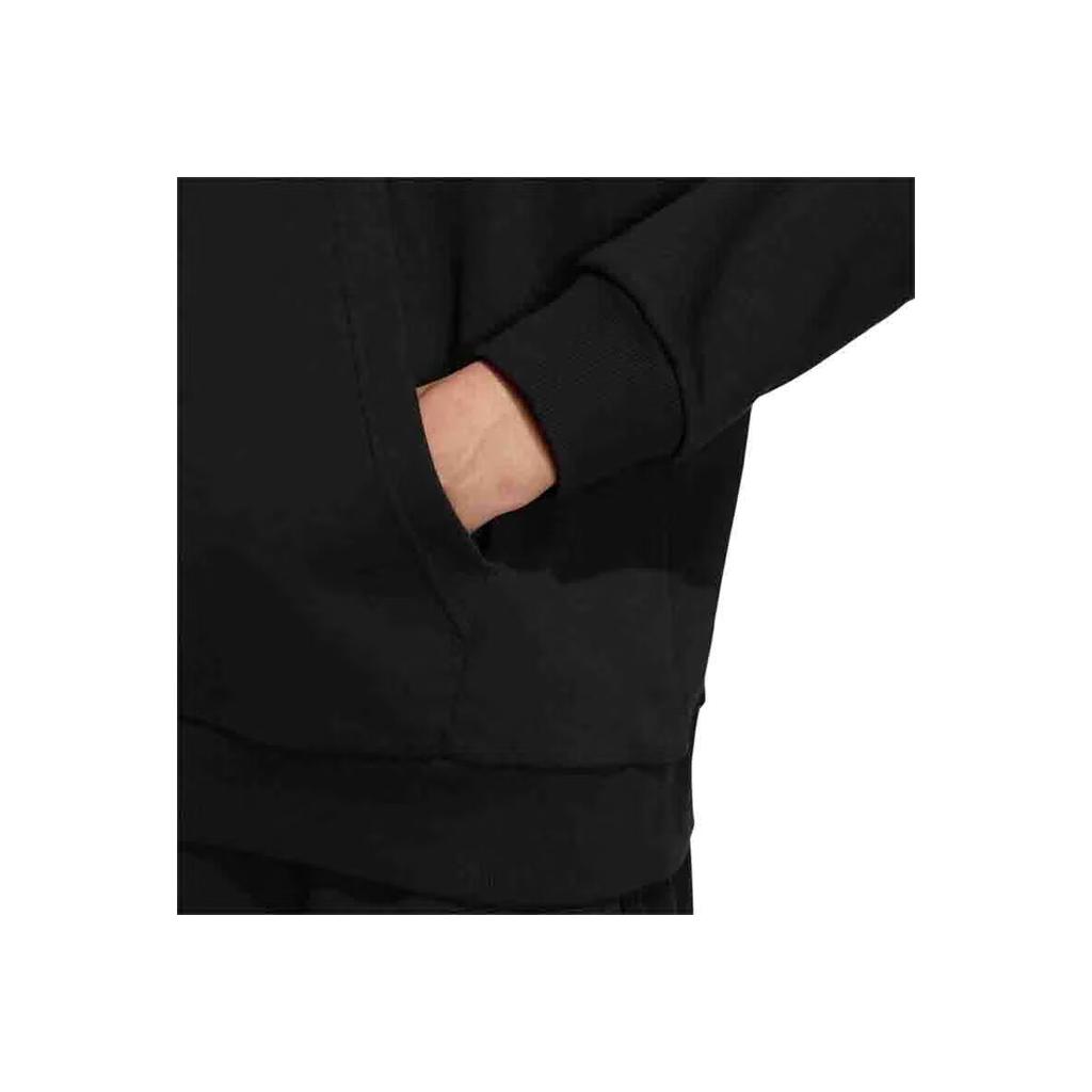 Adidas Neo Sporty Casual Series Alphabet Cartoon Print Hoodie Men Tops Black IA6806