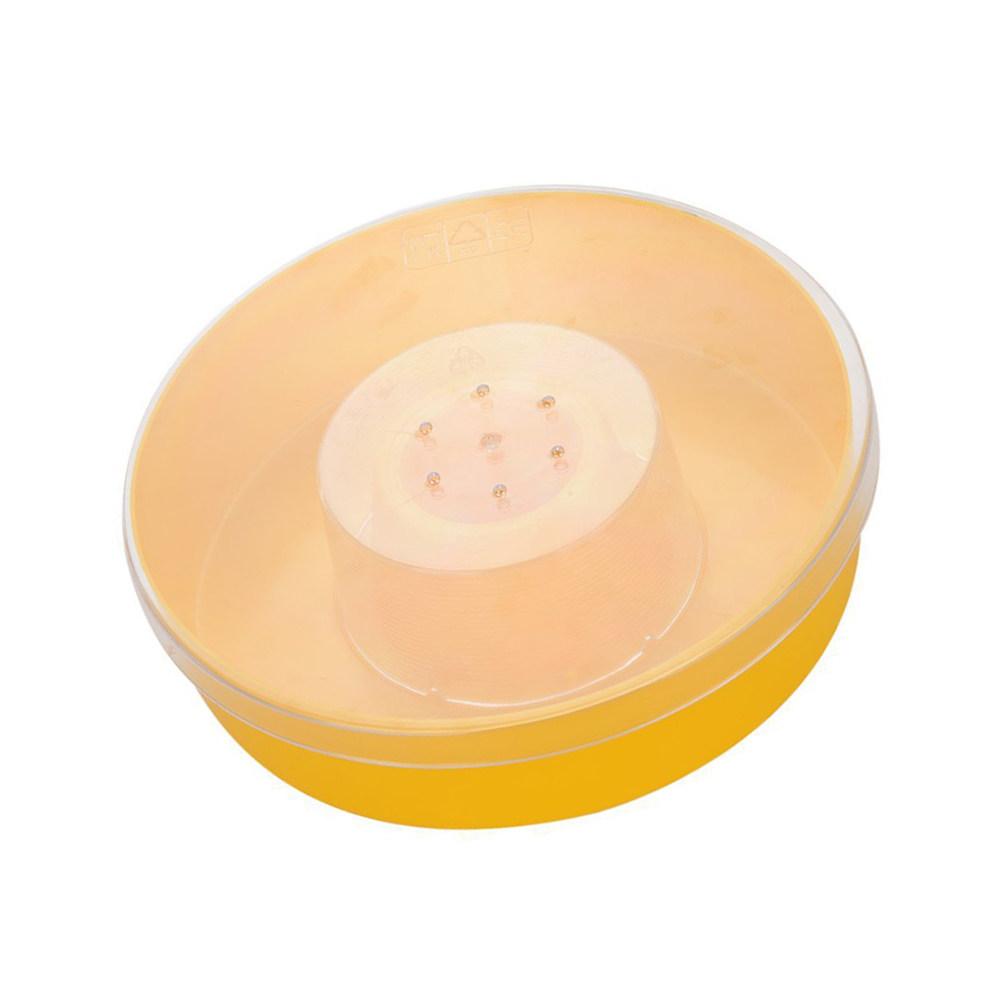 Plastic Bee Feeding Bowl and Waterer for Honeybees Easy Install Creative Beekeeping Accessory Tool Bee Water Feeder Supplies