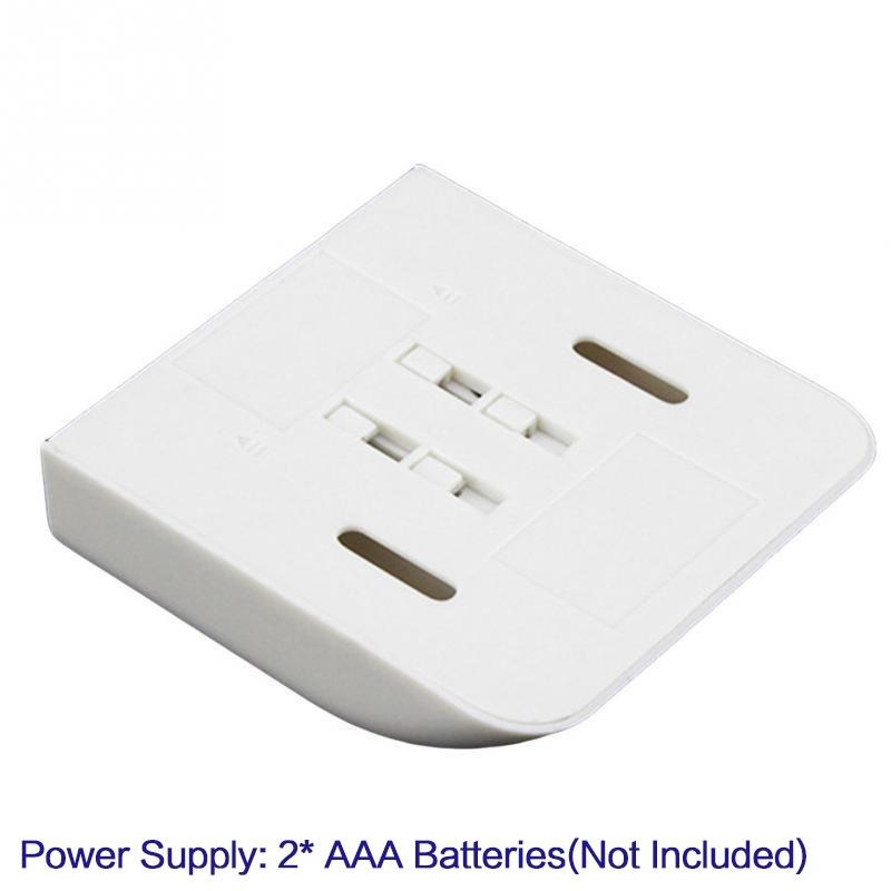 Wireless LED Under Cabinet Light,Motion Sensor Closet Light,7 LEDs Auto On/Off, Hinge Lamp for Wardrobe Kitchen Cupboard,No Batt
