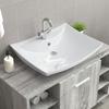 VidaXL Luxurious Rectangular Ceramic Washbasin with Overflow Hand Basin 140688