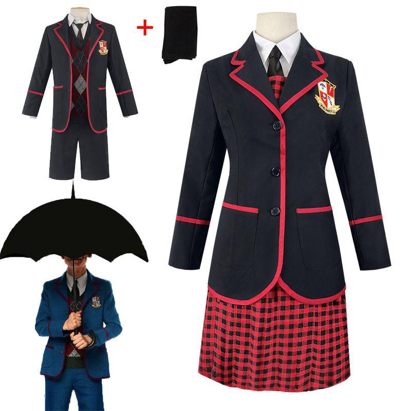 The Umbrella Academy Cosplay Costume With Comfortable Cotton Blend Material For Halloween