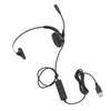 Call Center Headset USB Adjustable Wired Service Headphone with Noise Cancelling Microphone for Offi