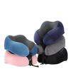 Hump-Shaped Memory Foam U-Shaped Neck Pillow for Office, Travel, and Business Trips