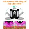 LED Plant Grow Light Foldable Red and Blue Spectrum Plant Light Triple Leaf Trellis Nursery Grow Lights