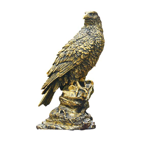 Garden Resin Eagle Statue Eagle Sculpture Outdoor Standing Yard B