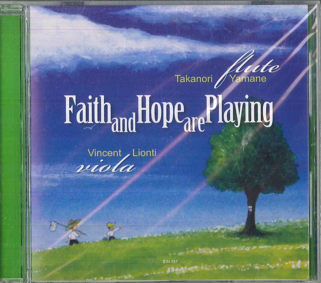 

CD TAKANORI YAMANE VINCENT LIONTI Faith is a play on hope EIN757 EIN 2014 Japan Obi Classical Used