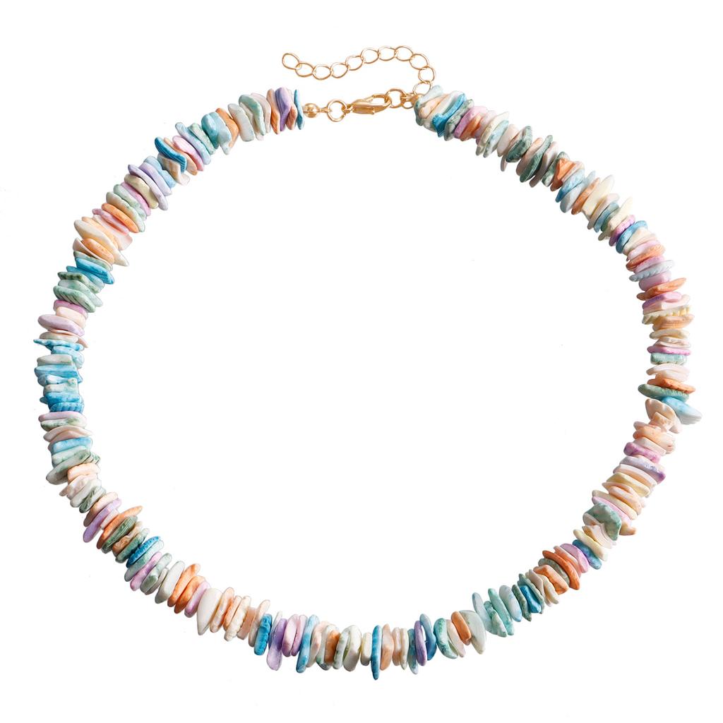 Accessories, Natural Broken Shell Necklace, Personalized Hand-Worn Irregular Shell Collarbone Chain