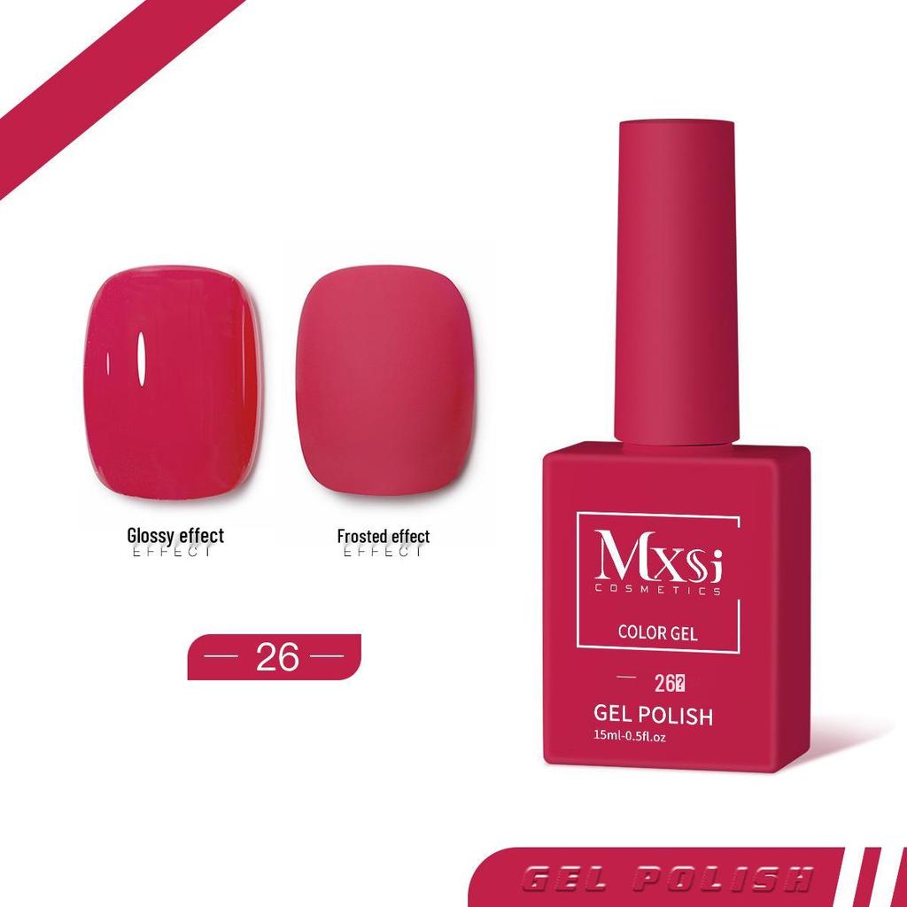 New Popular Color Whitening Gel Nail Polish Set: 60 Colors for Nail Art Shop Grand Opening