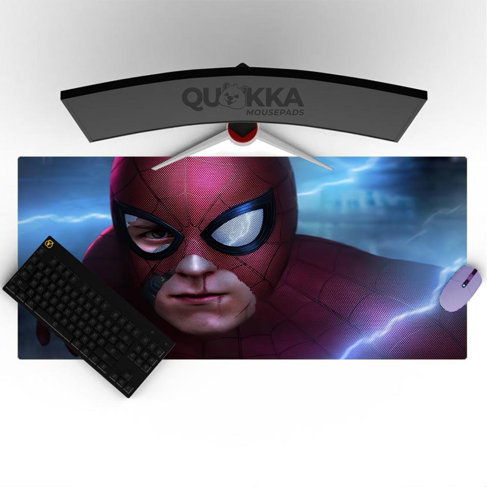 1Pc Spiderman Mouse Pad 2Mm Thick Rubber Base Nonslip Desk Mat Perfect Room Ideal Gift Computer Keyboard Lovers