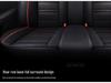 Four Seasons Leather Full Surround Car Seat Covers - Cartoon Design, Fits Five Seats.