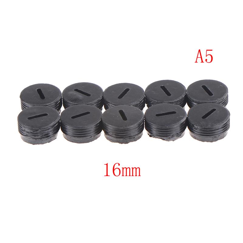 10pcs Dia. Carbon Brush Plastic Screw Cap Cover12mm/13mm / 14mm / 15mm / 16mm / 17mm/18mm / 20mm / 22mm