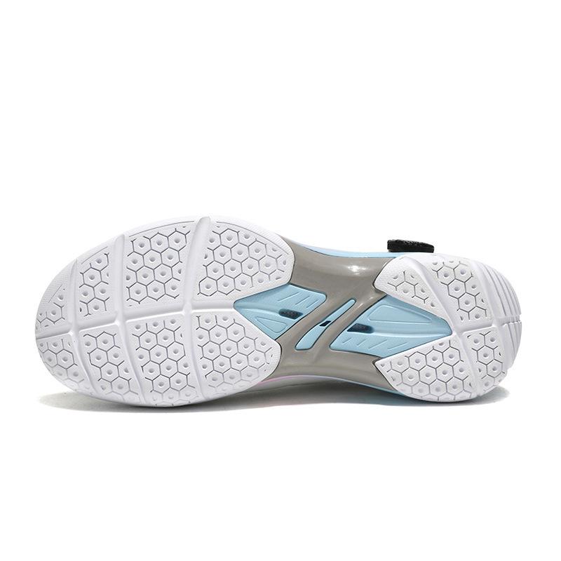 Shock-absorbing shoes, breathable badminton shoes, men's training, light competition, wear-resistant tennis shoes, the same non-slip summer women