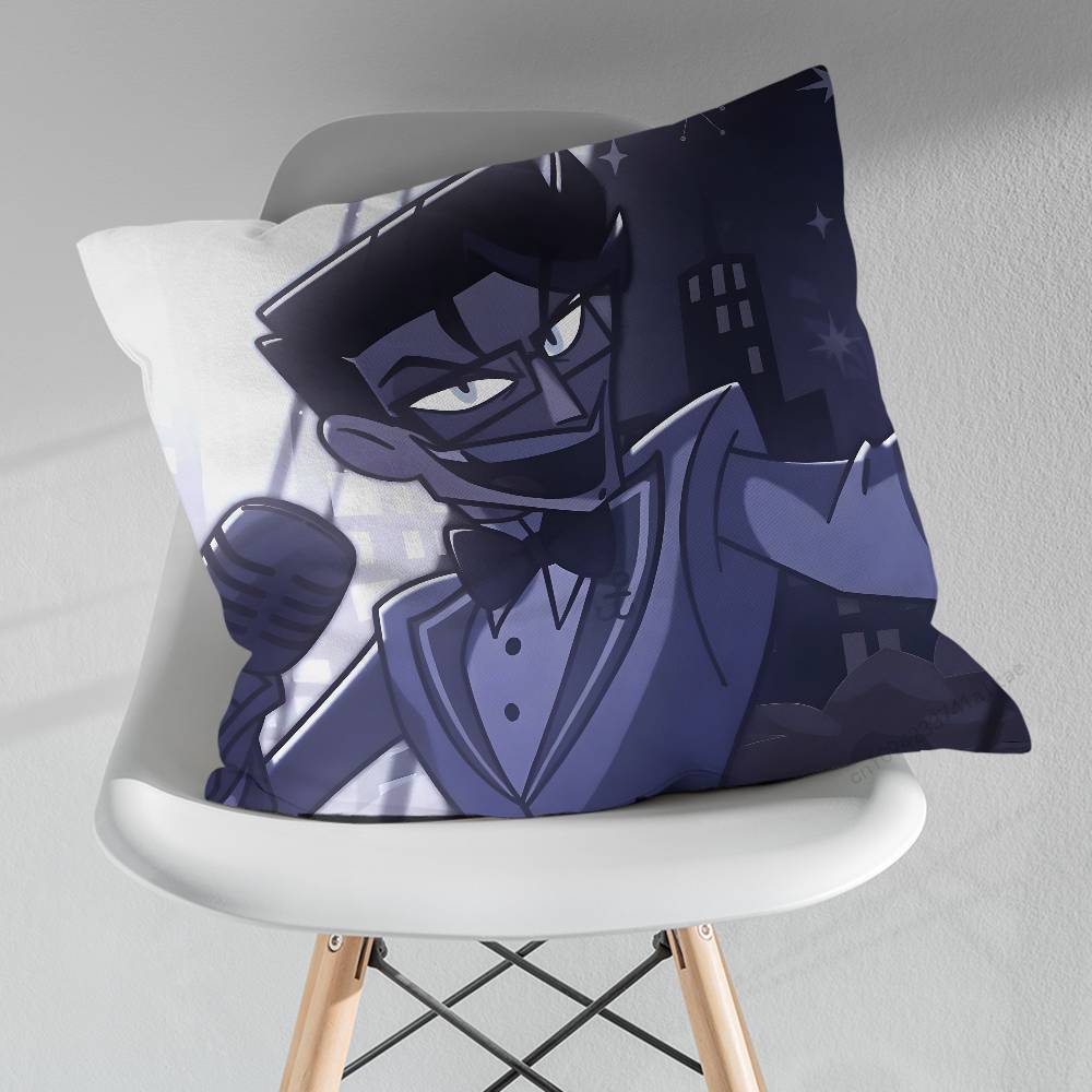 Vincent HHazbin Hotel Pillow Case For 30x30cm45x45cm55x55cm For Home Bedroom Decoration And Protector