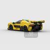 MOC P1 GTR  368pcs Racing Sports Car Vehicle Racer Building Blocks Brick Creative Garage Toys for Boys