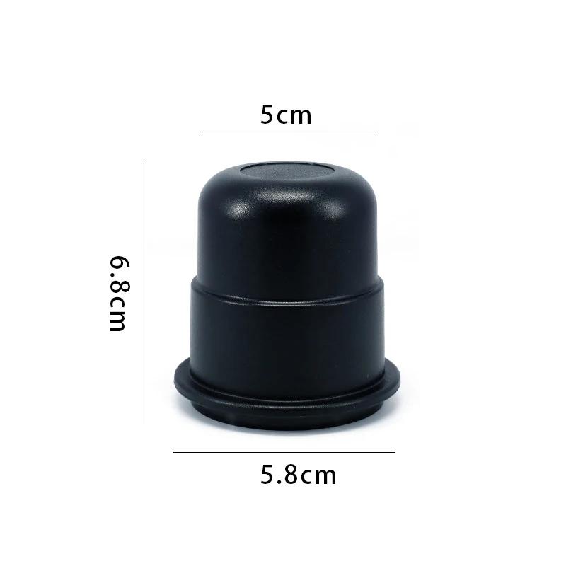 

Чашка для дозирования кофе Прозрачная кружка для нюхания эспрессо для 58-миллиметрового кофейного портафильтра Черная чашка для дозирования кофемашины Аксессуары чёрный