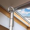 Curtain Pull Rod 33-60cm Telescopic Rod Roof For Window Opener Pole Aluminum Alloy Telescopic Rotating Rod Curtain Accessories