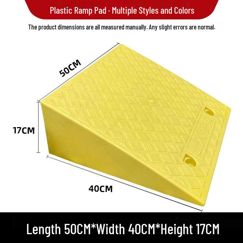Plastic Threshold Ramp & Speed Bump for Cars and Curb Climbing