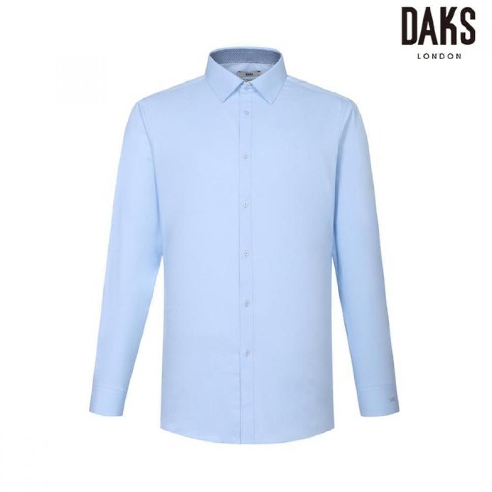 DakS Men S eaSy Care Stretch Solid Slim Fit dreSS Shirt dmp1Shdl302b1 Blue/95