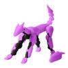 Dog Action Figure Multi-jointed Movable Adjustable Elbows 3D Printed Hound Action Figure Poseable Articulated Robot Dog Model