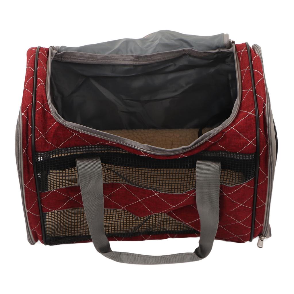 Dog Carrier Travel Bag Portable Fashionable Breathable Collapsible Travel Puppy Carrier for Outdoor