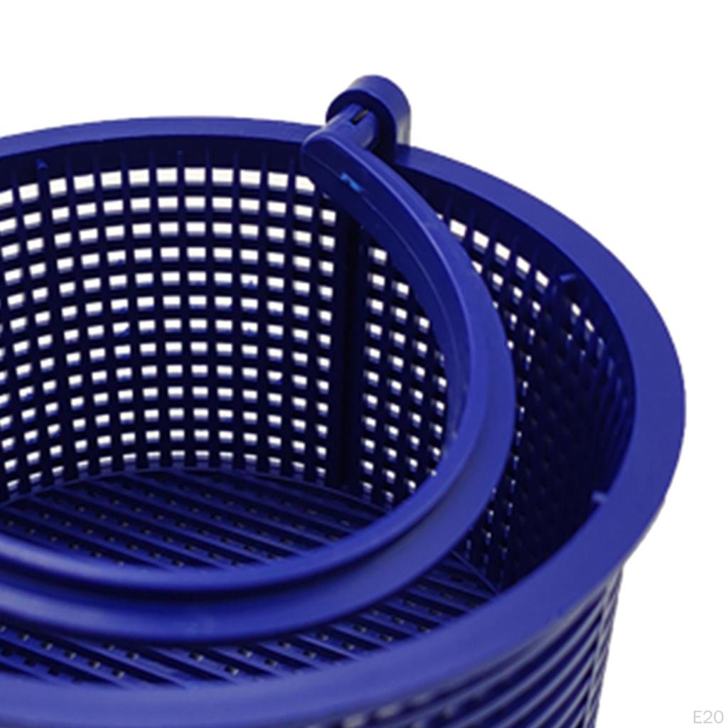Basket Pool Supplies Replacement Strainer Fine Mesh Plastic Cleaning Tool Universal Blue for