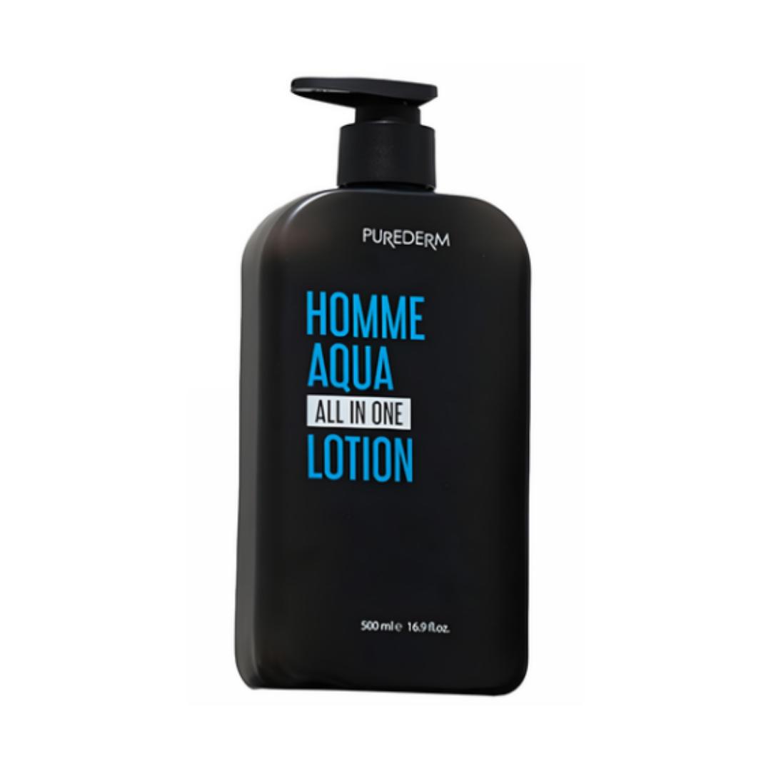 

PUREDERM Homme Aqua All‑in‑One Lotion — 500 мл, 1 шт.