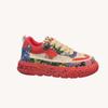 Ink Splashing Dad Shoes New Breathable Cloth Soft-soled Casual Board Shoes Bm