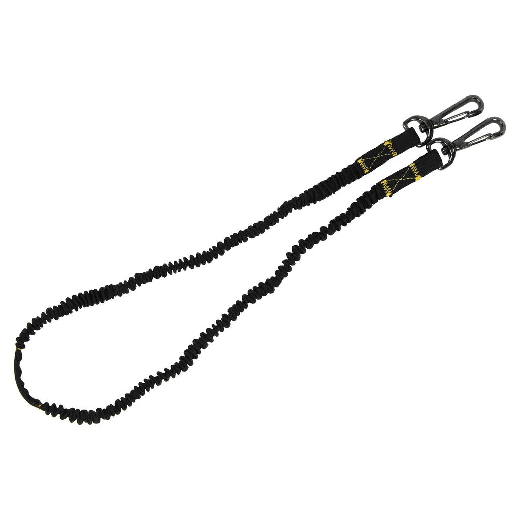 SK11 Fabric Safety Natural Length Black (SK11) Tangle-Resistant Cord, Approx. 730mm, SSC-1NBK