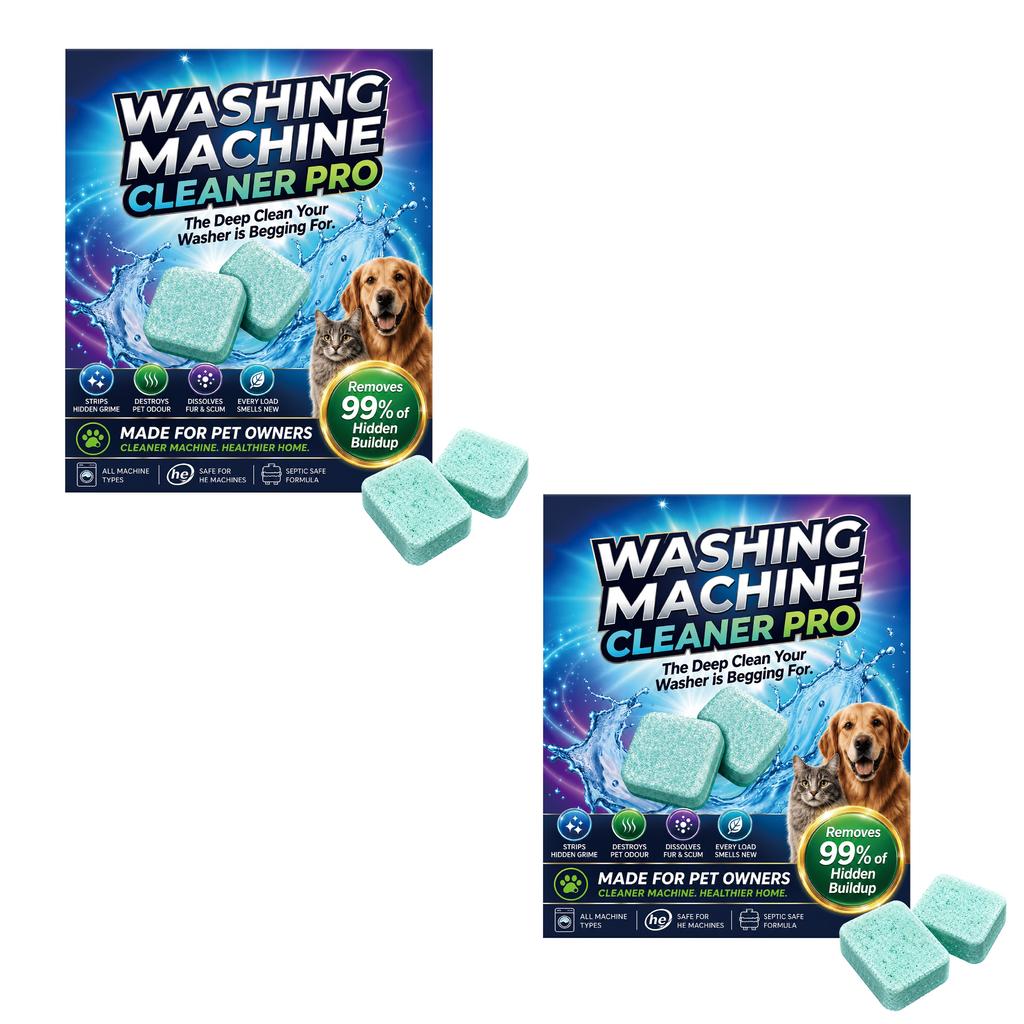Washing Machine Cleaner Pro Tablets - Count for Deep Clean, Deodorize, and Odors
