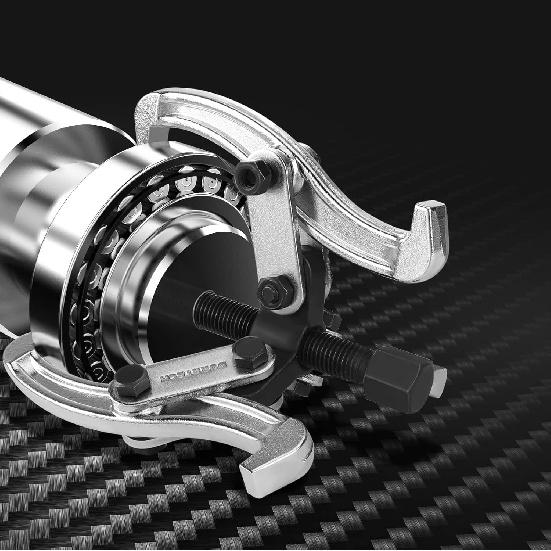 DURATECH 3-Inch 3-Jaw Gear Puller, Removal Tool For Gears, Pulleys, Bearings And Flywheels, Fully Assembled, CR-V Steel