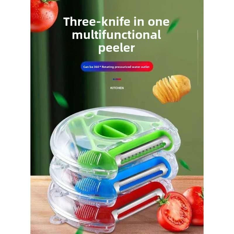 1 3 In Slicer Shredder Peeler Julienne Cutter Zesters Grater Accessories Kitchen