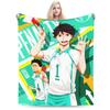Haikyuu Japanese Anime Blanket Flannel All Season  Multi-function Lightweight Thin Throw Blanket for Bedding Car Bedding Throws
