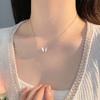 Temperament Beimu Butterfly Necklace for Women Versatile Clavicle Chain for Women Simple, Light, Luxury, and High Grade Neckwear