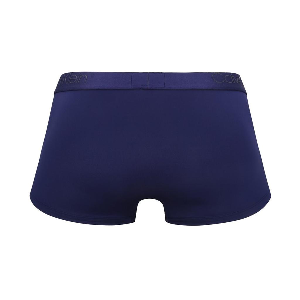 Calvin Klein Cool Series Letter Logo Pattern Boxer Shorts Men bottoms Dark-Blue NB2180-HP9