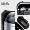 Spigen Galaxy Buds 3 3 Hülle Verriegelungsfunktion Kabelloses Laden Verlustprävention mit Karabiner Integrierte Stoßfeste Hülle Stoßdämpfung Ladeanzeige