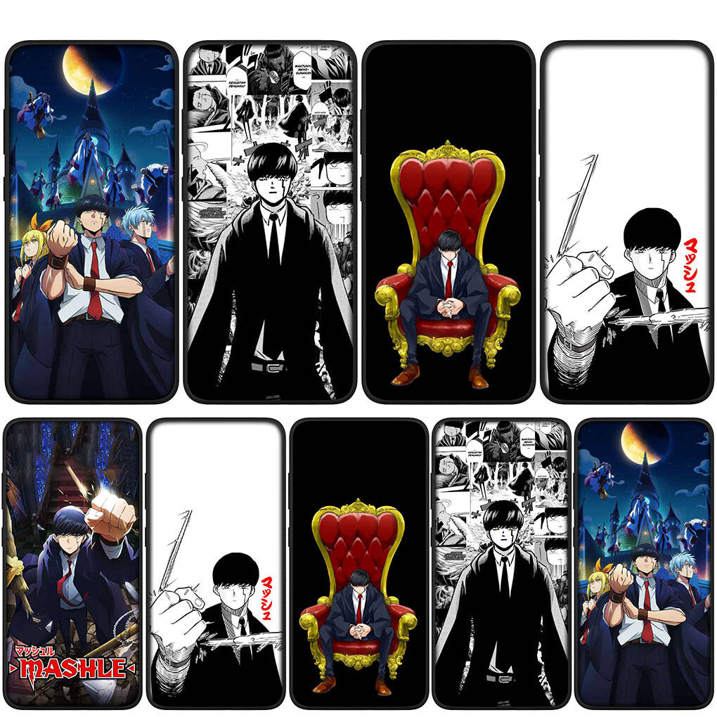 Cover for iPhone 17 16 15 Xiaomi Poco Redmi Note 14 13 12 11 Pro Max 9 16e Samsung Galaxy S25 S24 S23 OPPO Huawei Mashle Magic and Muscles Phone Case