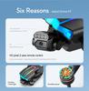 Neuer XT105 Drohne 5G WiFi FPV Bürstenloser Motor Rückkehr HD Dual-Kamera 360° Laser-Hindernisvermeidung RC Quadcopter Drohne Spielzeug