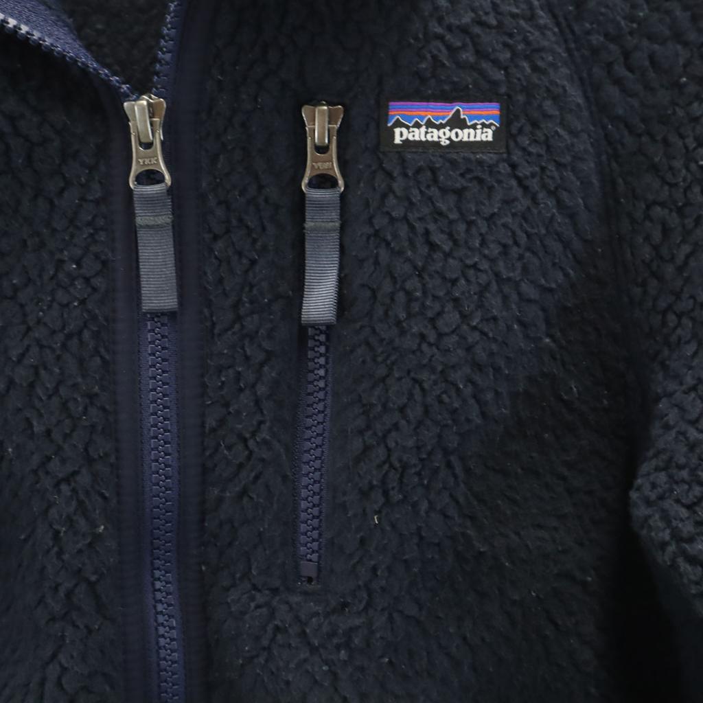Patagonia Retro Pile Fleece Jacket M 10 Navy 65410FA18 Outdoor Kid's Used