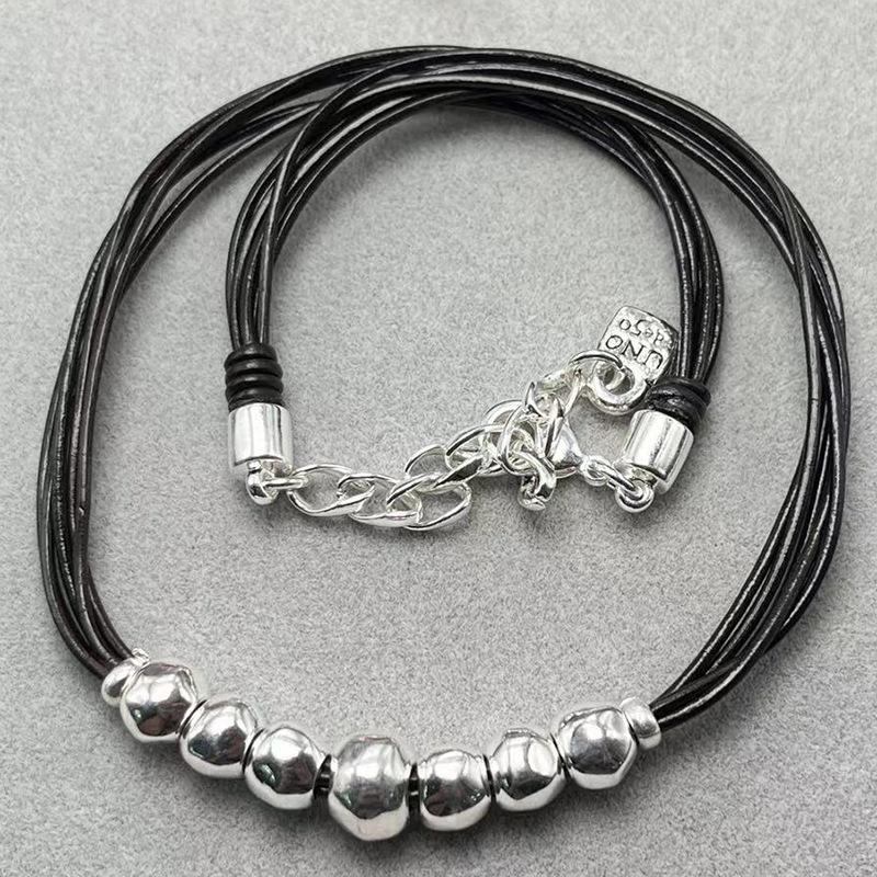 2024 UNOde50 Women s Romantic Leather Beaded Necklace - European Fashion Jewelry Gift
