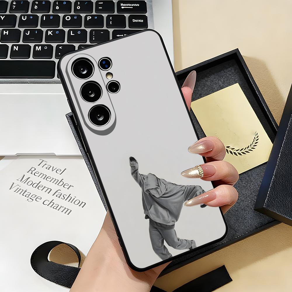 Amerikanischer Rapper NF Fear Handyhülle Für Samsung S26 S25 S24 FE S23 S22 S21 Plus S20 Ultra Note20Ultra Schwarze Weiche Hülle
