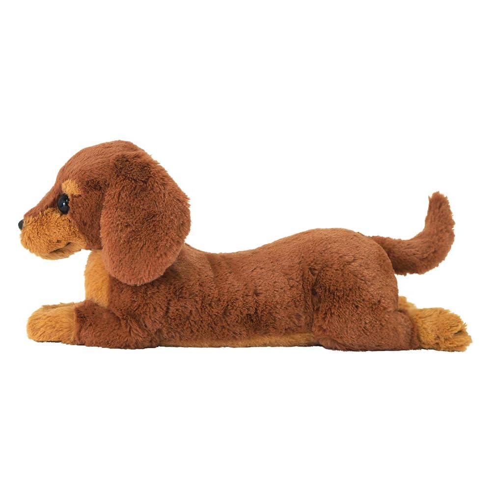 Sunlemon Miniature Dachshund Plush Toy 14x40x17cm Cute Animal Dog P-7672