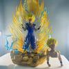 Drogan Boll Son Gohan Anime Figures Super Saiyan 2 Figurine Luminous Statue Replaceable Head Hand Model Fans Birthday Gifts Toys