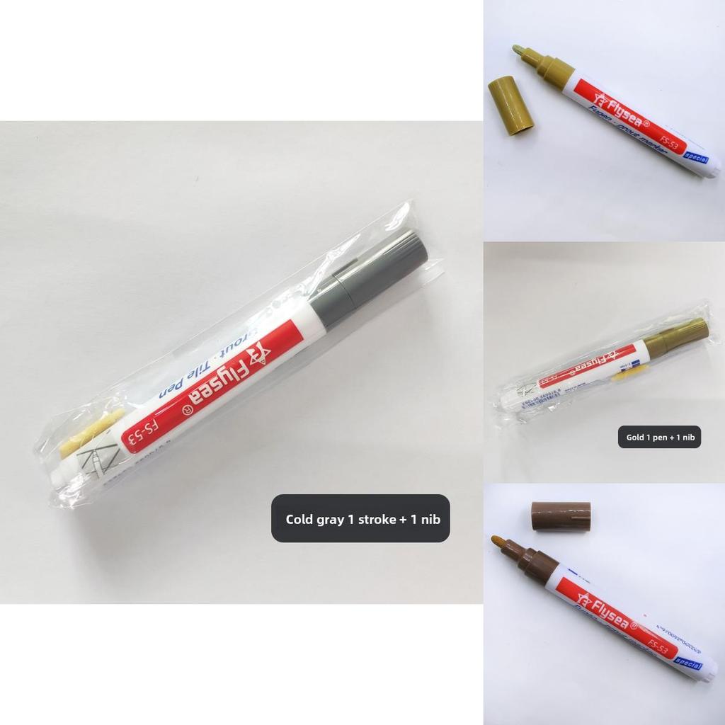 Waterproof Ceramic Tile Grout Pen With Fastdrying Ink For Wall And Floor Use