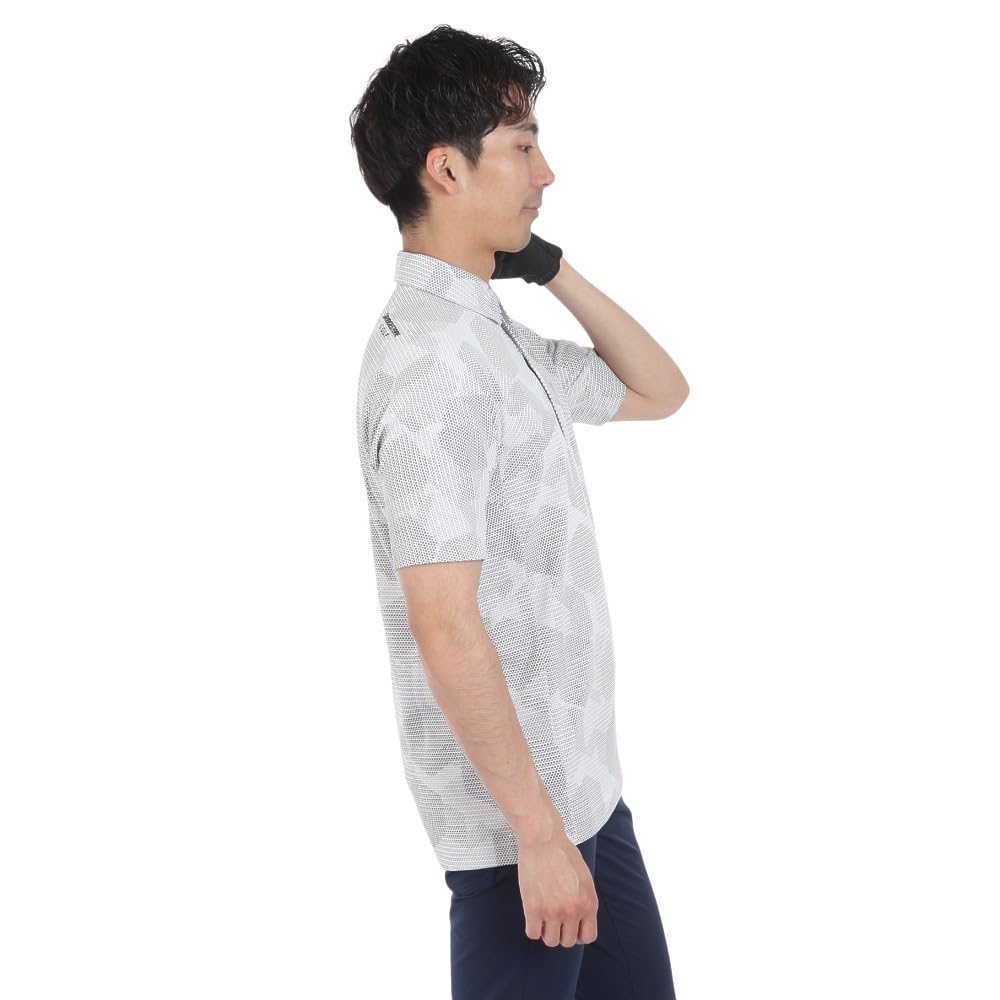 Bridgestone Golf Retro Short Sleeve Shirt 3GA06A Men's Black