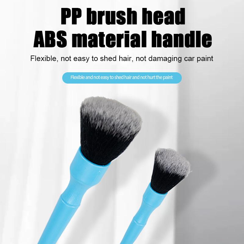 Car Detailing Brush Soft Bristle Brush Auto Wash Accessories Gap Cleaning Tools Vehicle Interior Air Conditioner Supplies