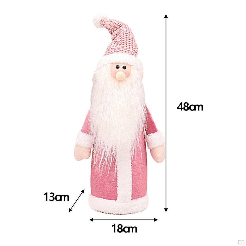 Christmas Santa Claus Plush Doll Toy Cute Decoration for Shelf Festival