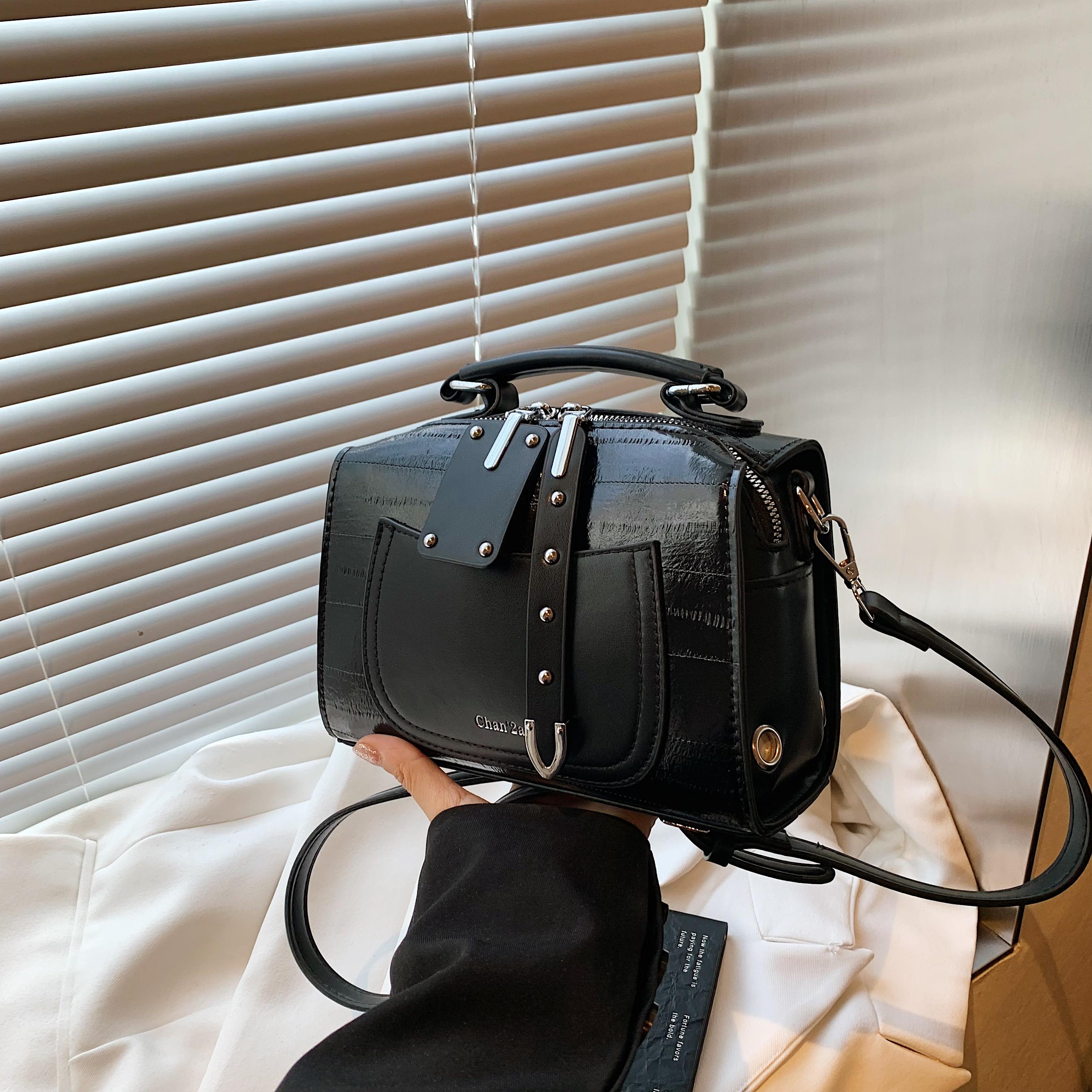 

Большая вместительная женская сумка, новая трендовая ретро-сумка через плечо, стильная сумка через плечо